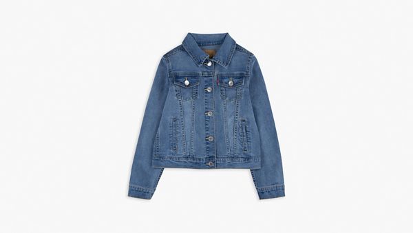 Trucker Jacket Toddler Girls 2T-4T — Matter of Fact - Blue