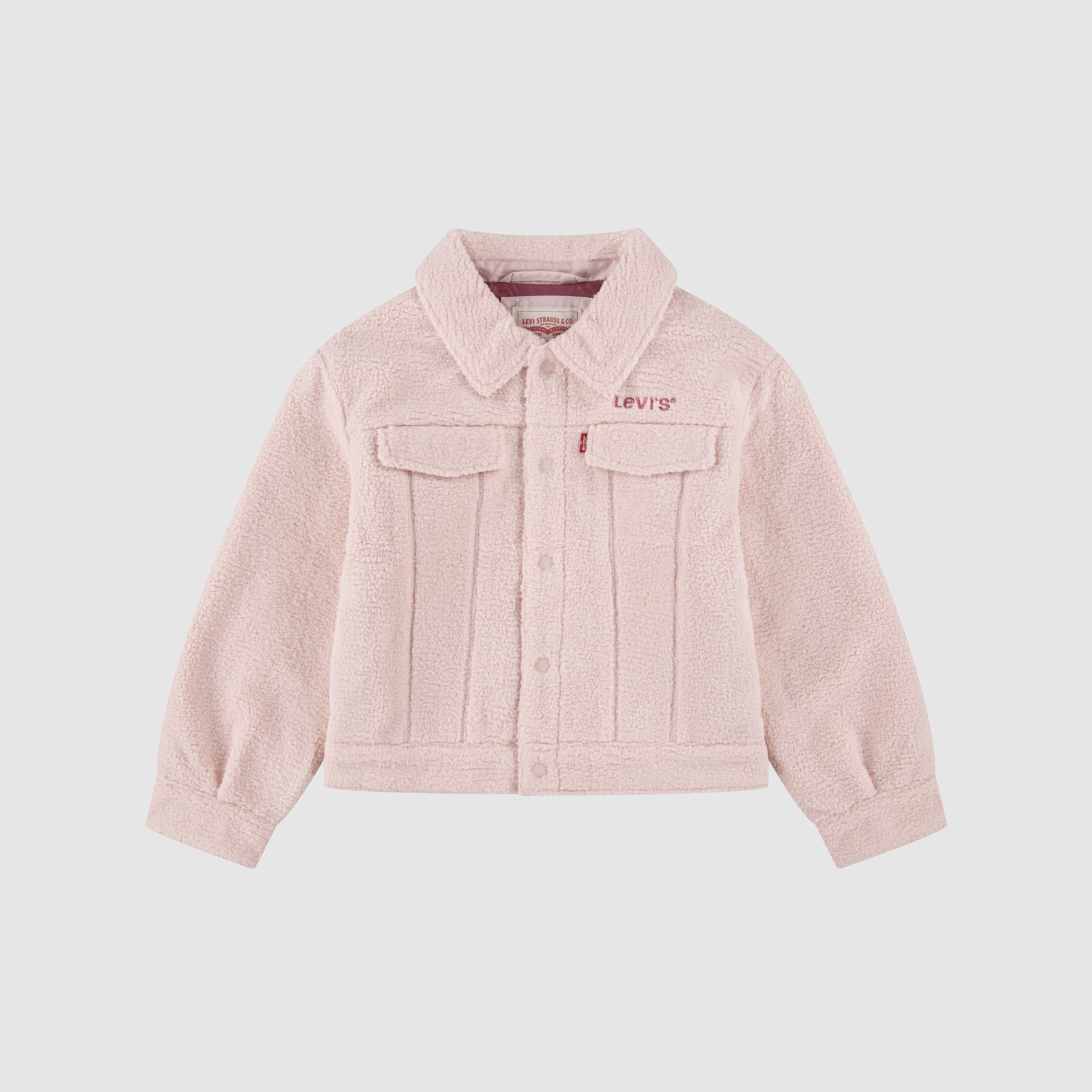 Sherpa Trucker Jacket Little Girls 4-6X 1