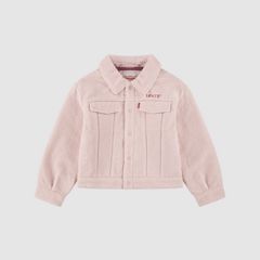 Sherpa Trucker Jacket Little Girls 4-6X — Lotus - Pink 1
