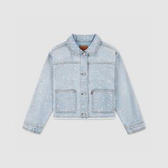 Fashion Trucker Toddler Girls 2T-4T — Be Cool - Light Wash 1