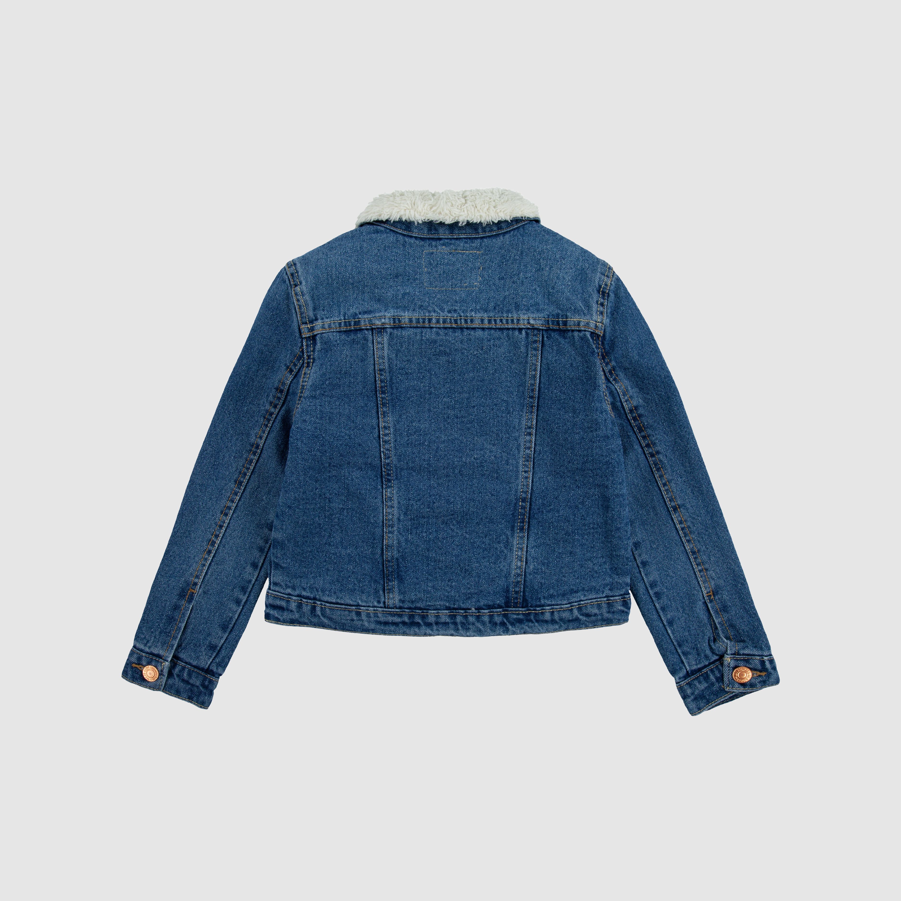 Sherpa Trucker Jacket Big Girls S-XL 4