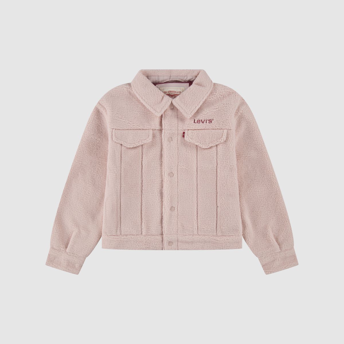 Sherpa Trucker Jacket Big Girls 7-16 — Lotus