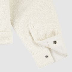 Sherpa Trucker Jacket Big Girls 7-16 — Levi's Egret 3