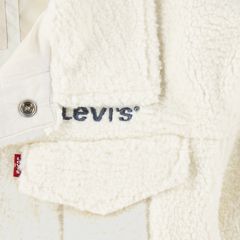 Sherpa Trucker Jacket Big Girls 7-16 — Levi's Egret 4