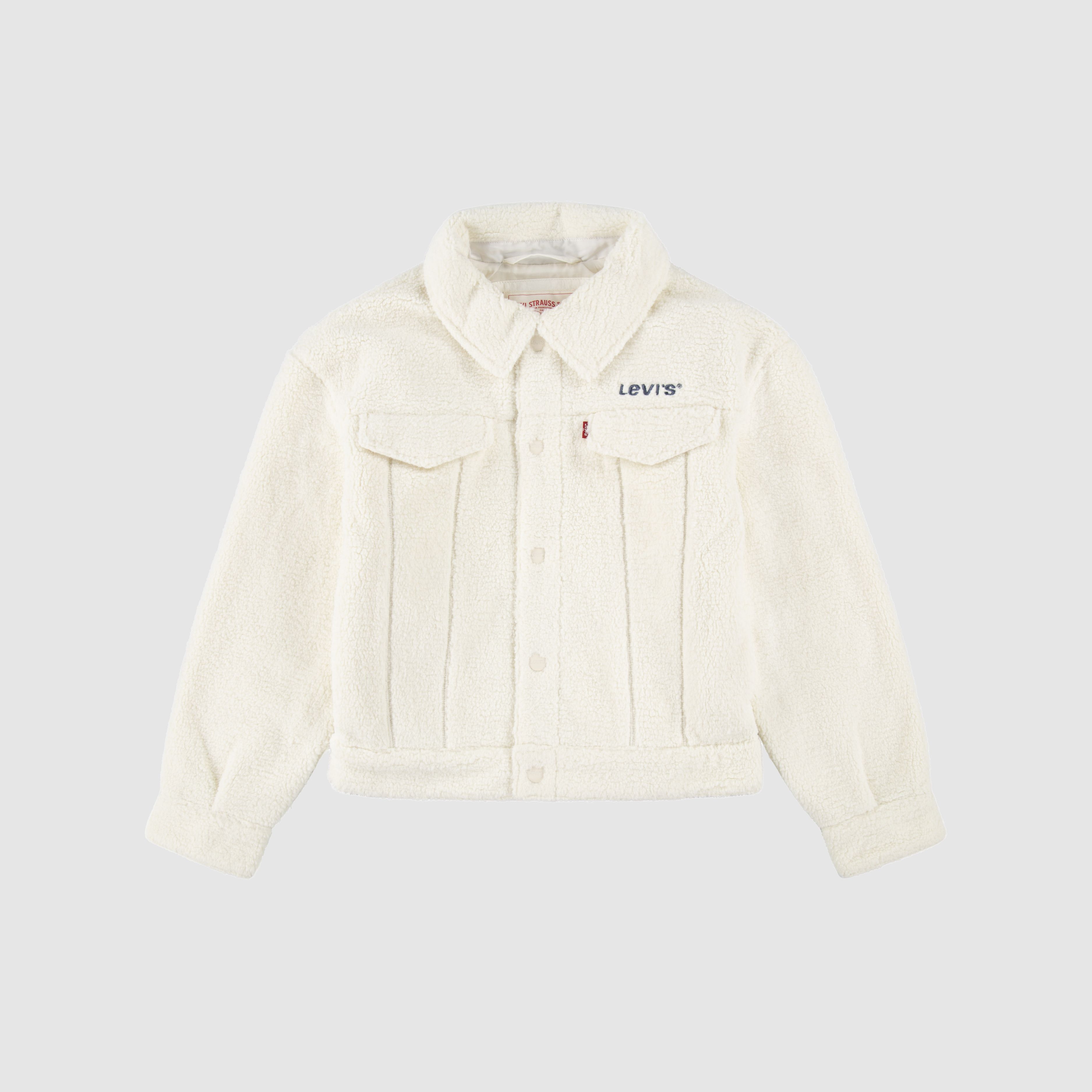 Sherpa Trucker Jacket Big Girls 7-16 1