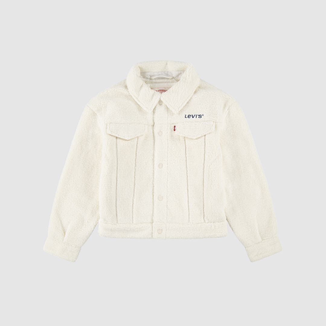Levi's Sherpa Trucker Jacket Big Girls 7-16 S