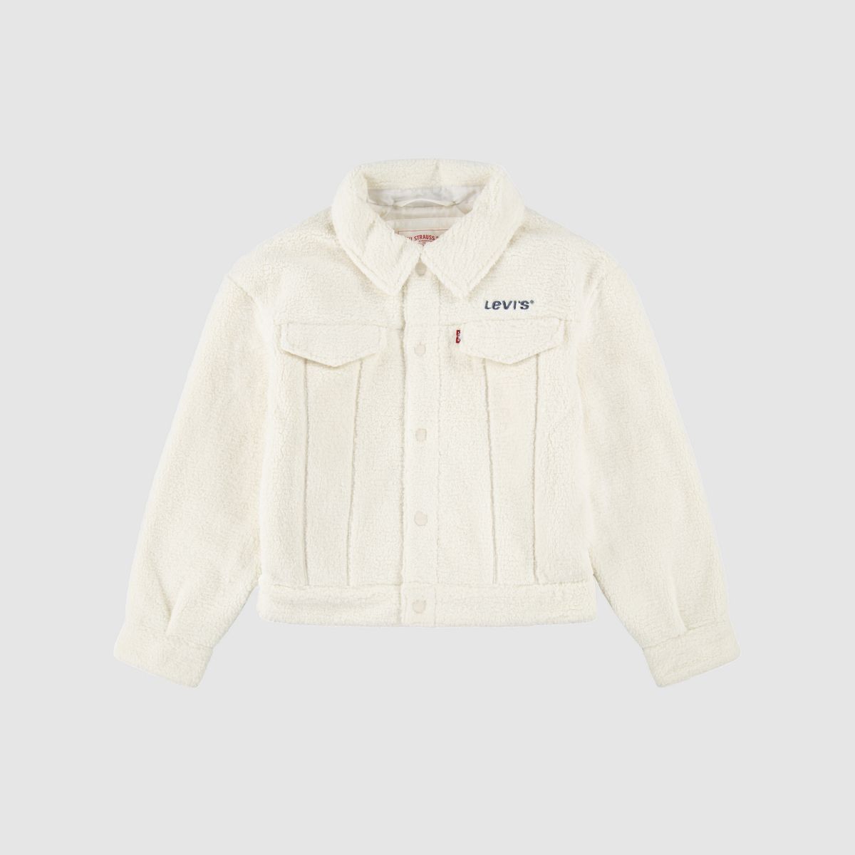 Sherpa Trucker Jacket Big Girls 7-16 — Levi's Egret