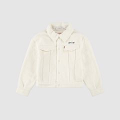 Sherpa Trucker Jacket Big Girls 7-16 — Levi's Egret 1