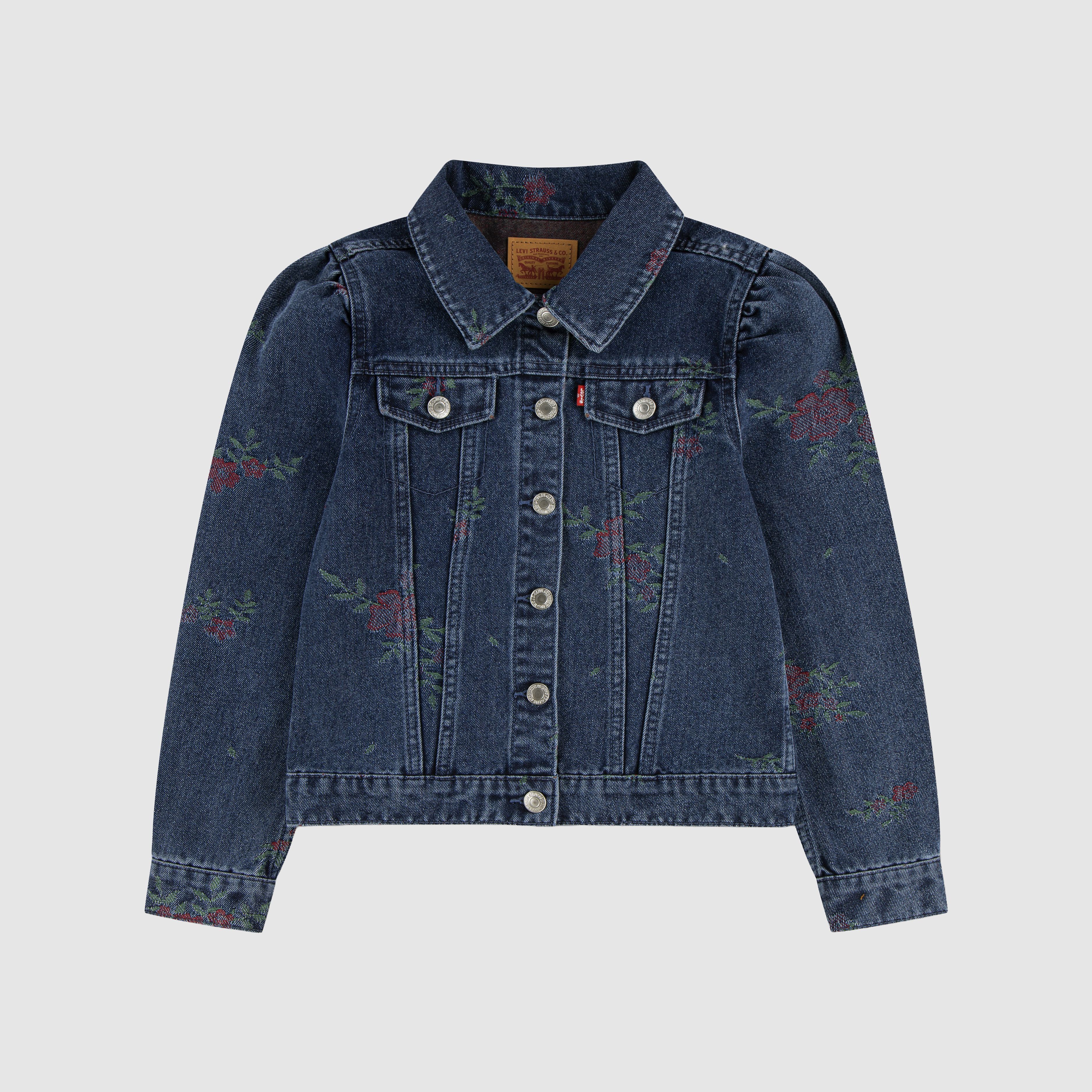 Bow Trucker Jacket Big Girls 7-16 4