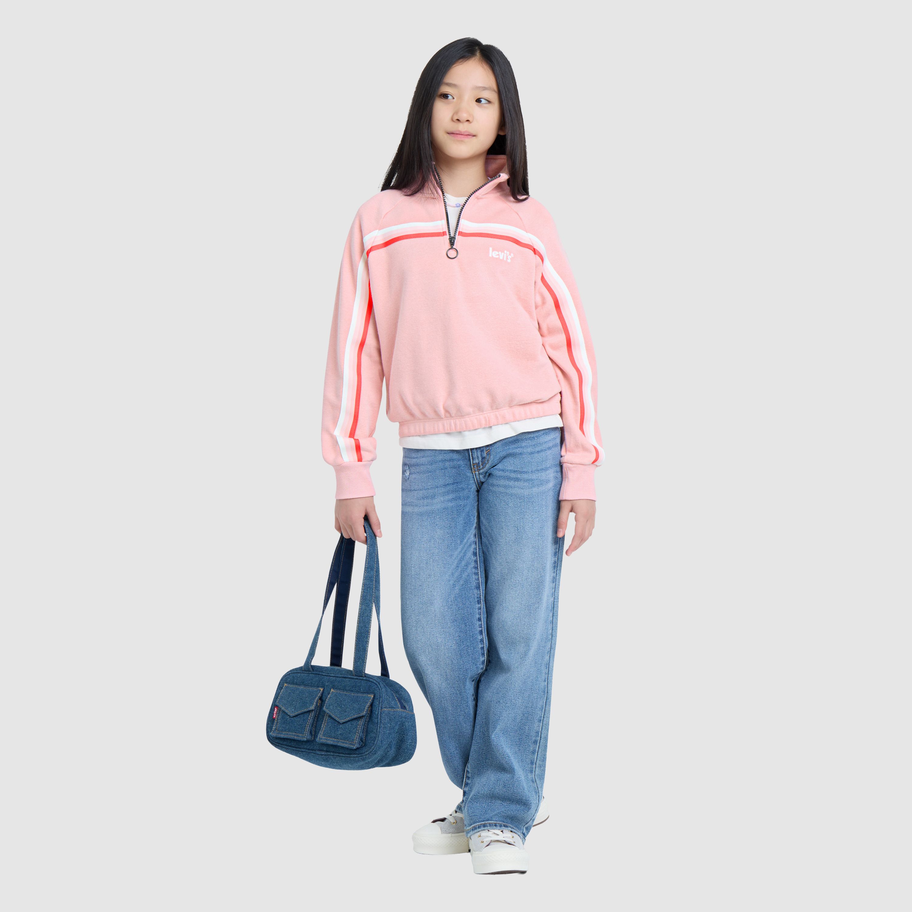 Meet And Greet Quarter Zip Big Girls 7-16 1