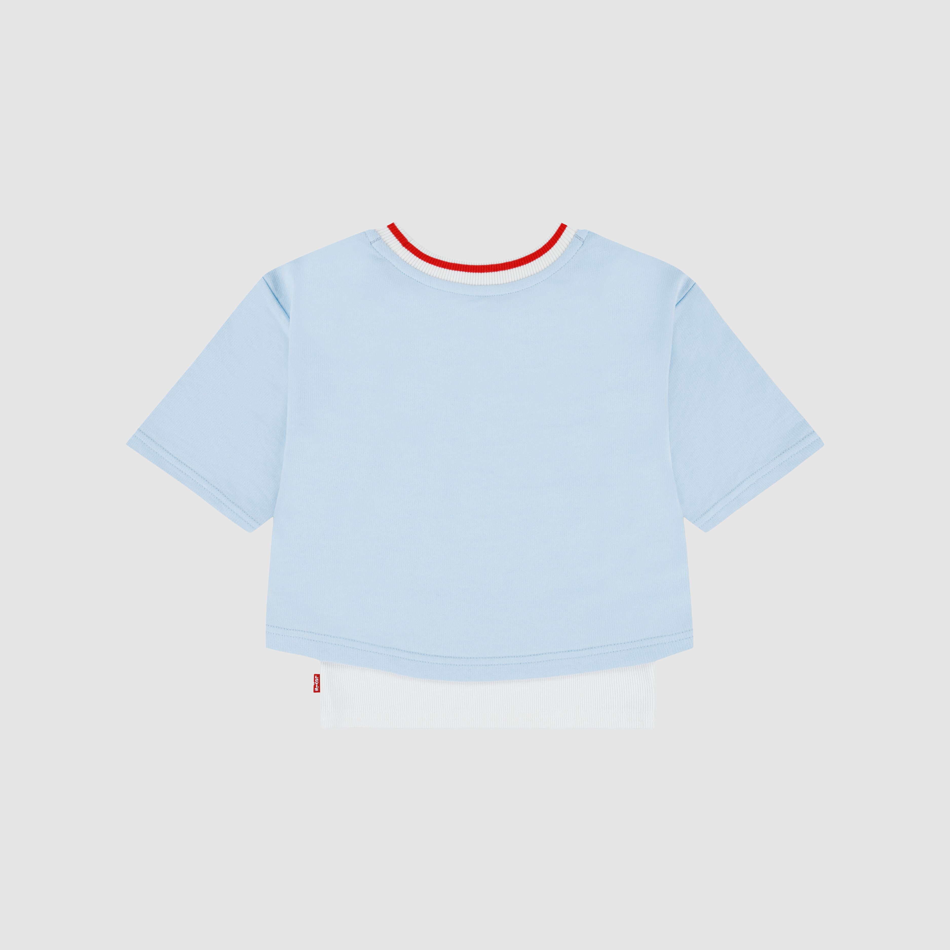Layered Crew With Tank Little Girls 4-6X 2