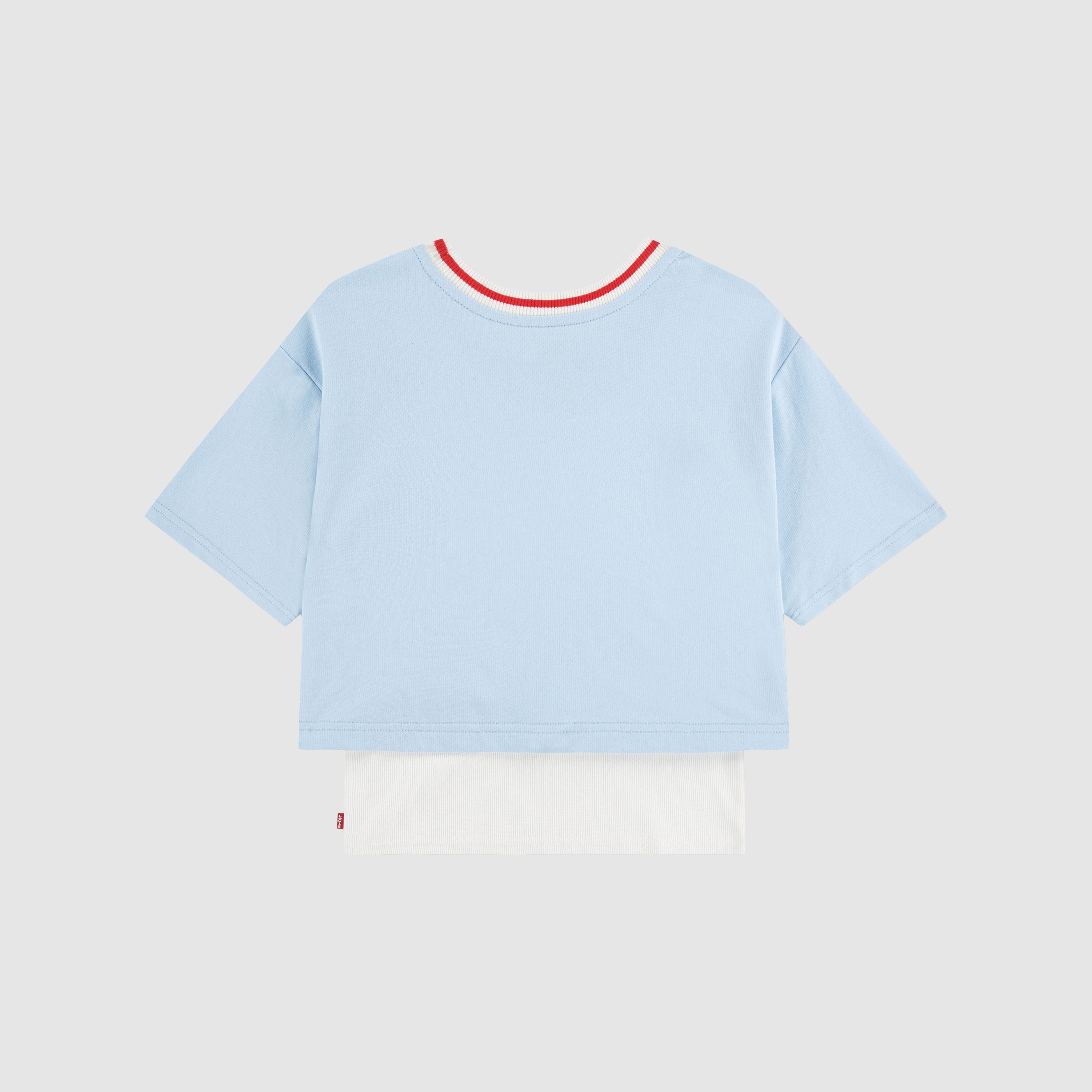 Layered Crew Tank Big Girls 7-16 5