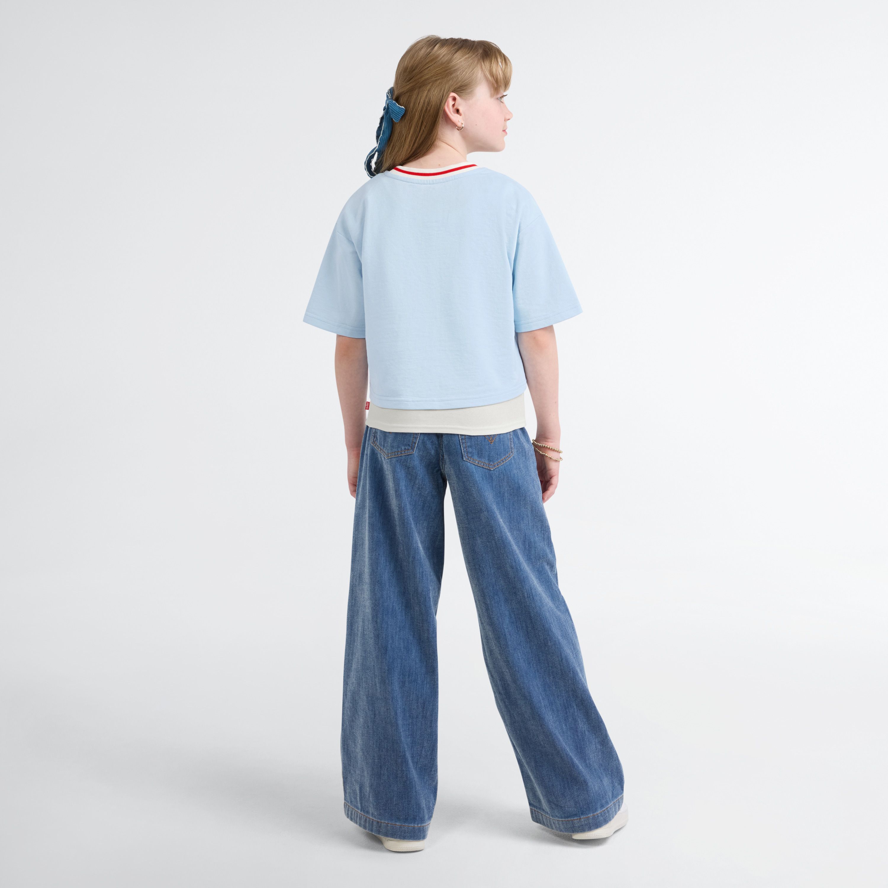 Layered Crew Tank Big Girls 7-16 3