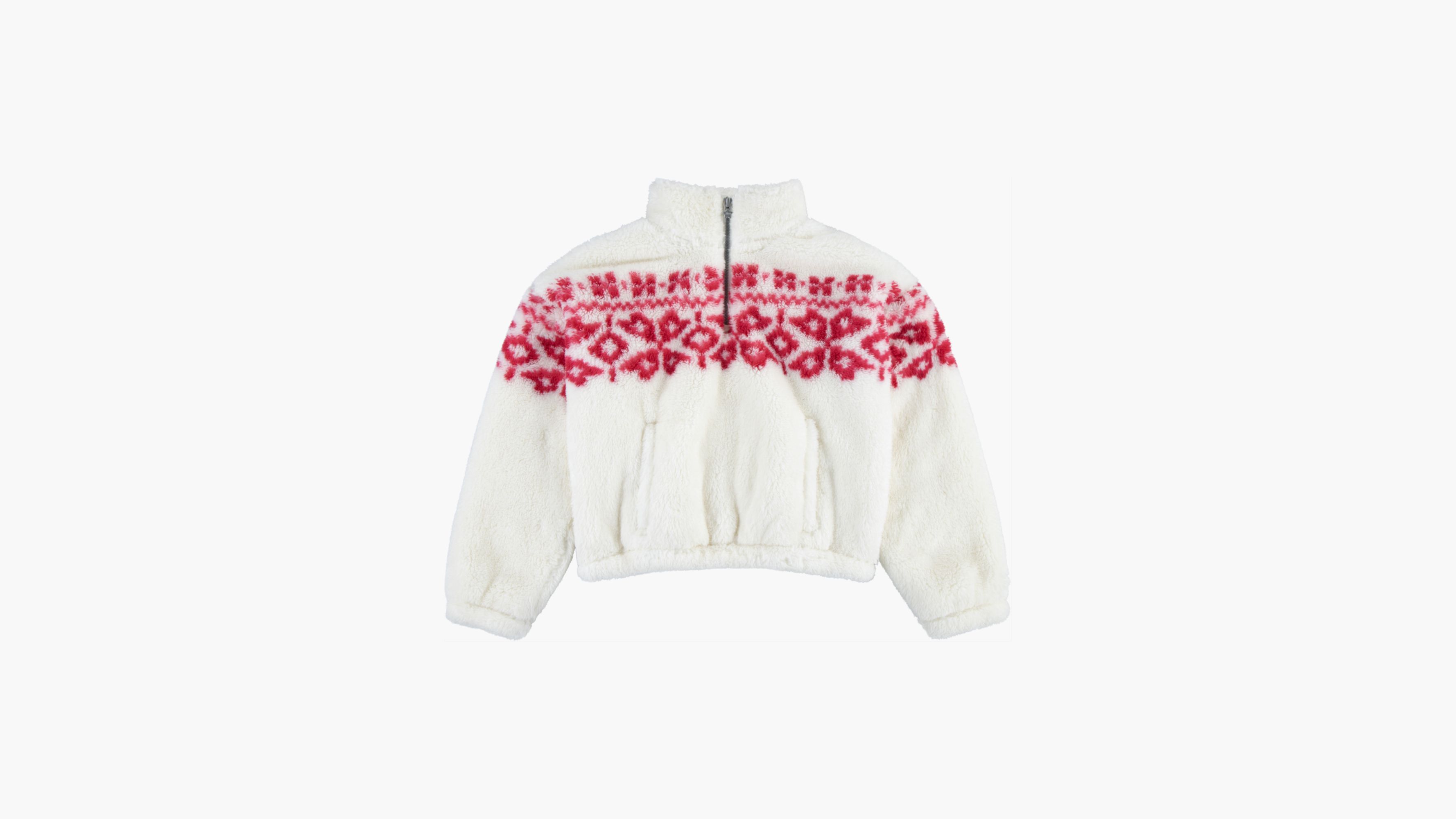Meet and Greet Half Zip Pullover Big Girls 7-16 1