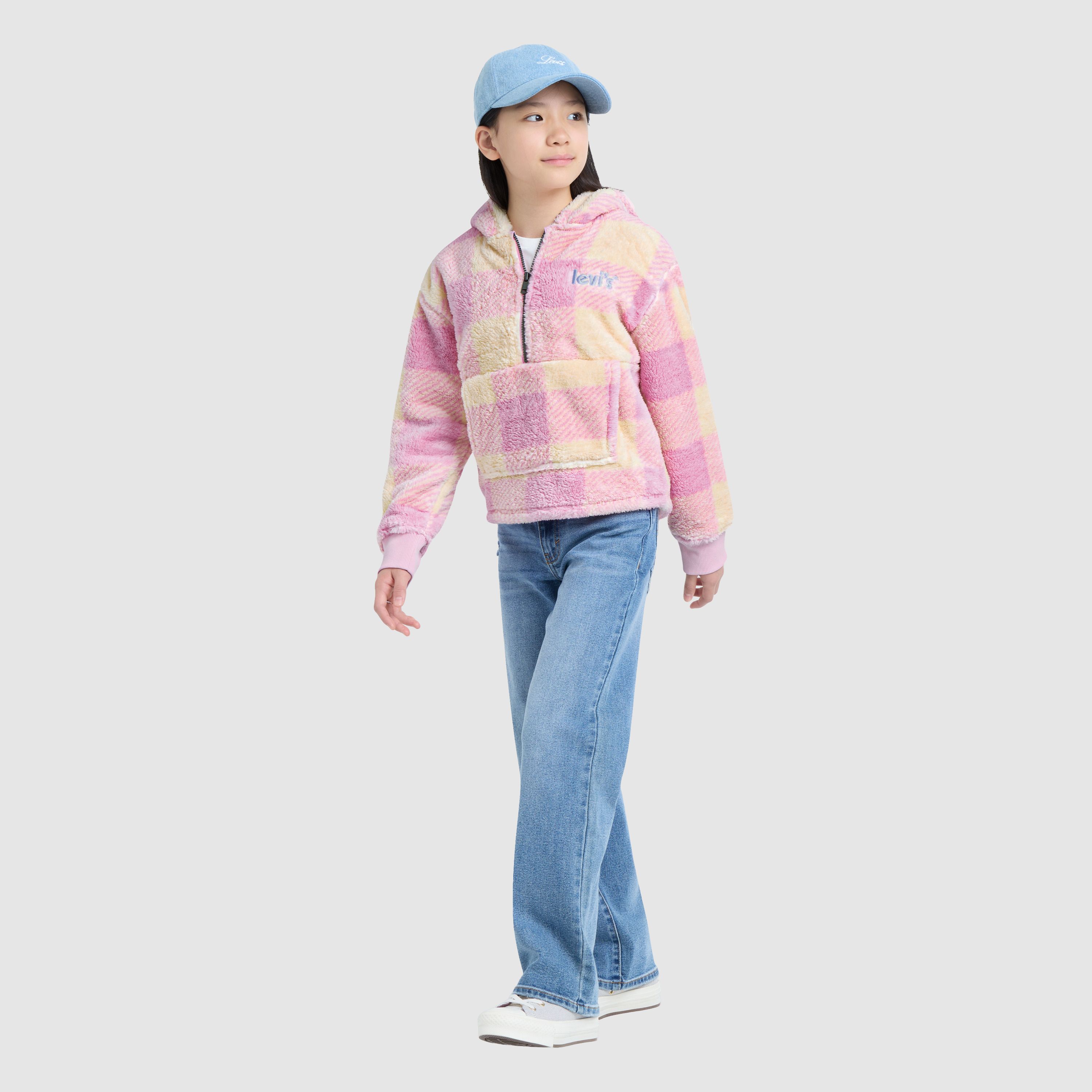 Levi's® Sherpa Big Girls Hoodie S-XL 1