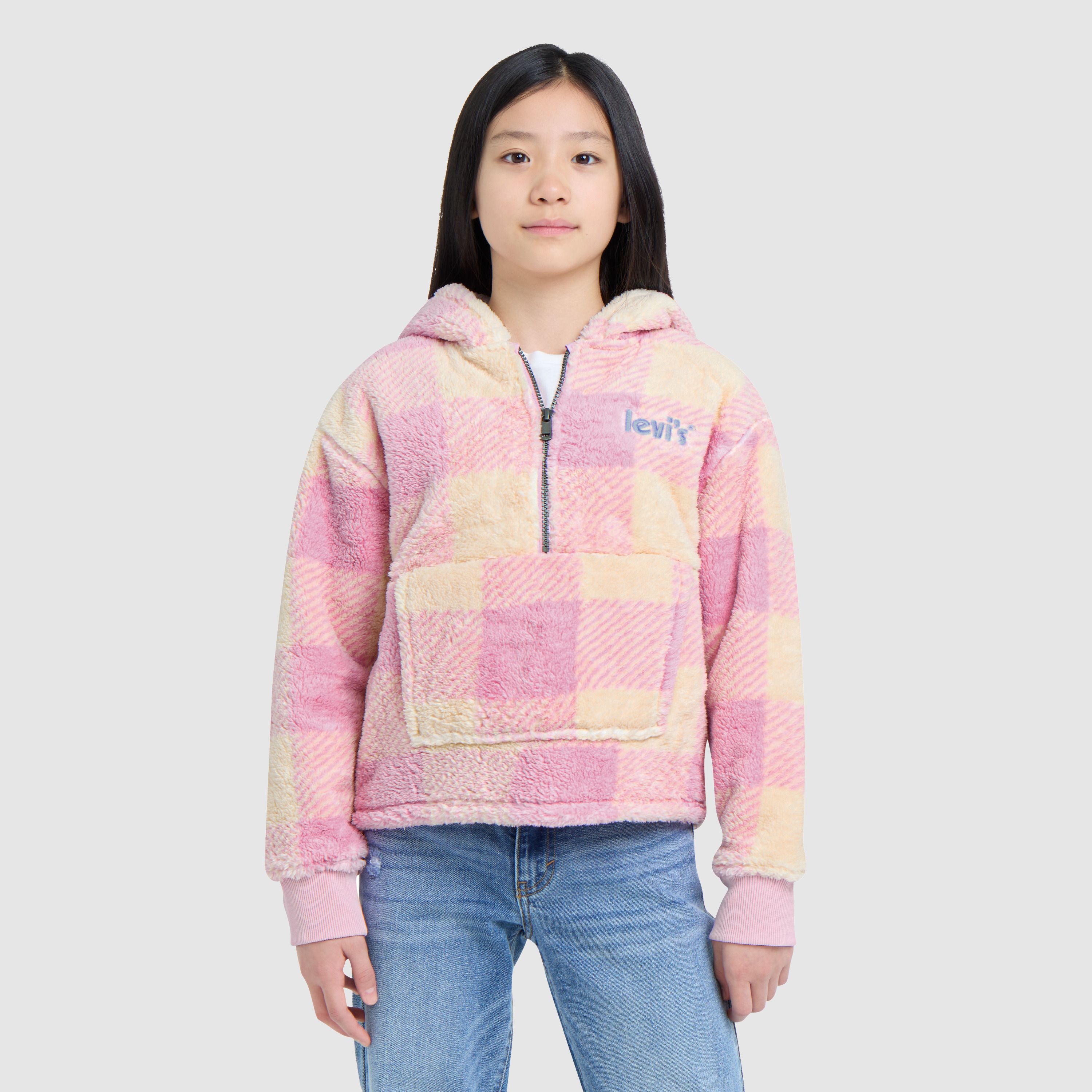 Levi's® Sherpa Big Girls Hoodie S-XL 2