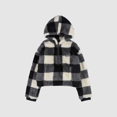 Levi's® Sherpa Big Girls Hoodie S-XL — Black 1
