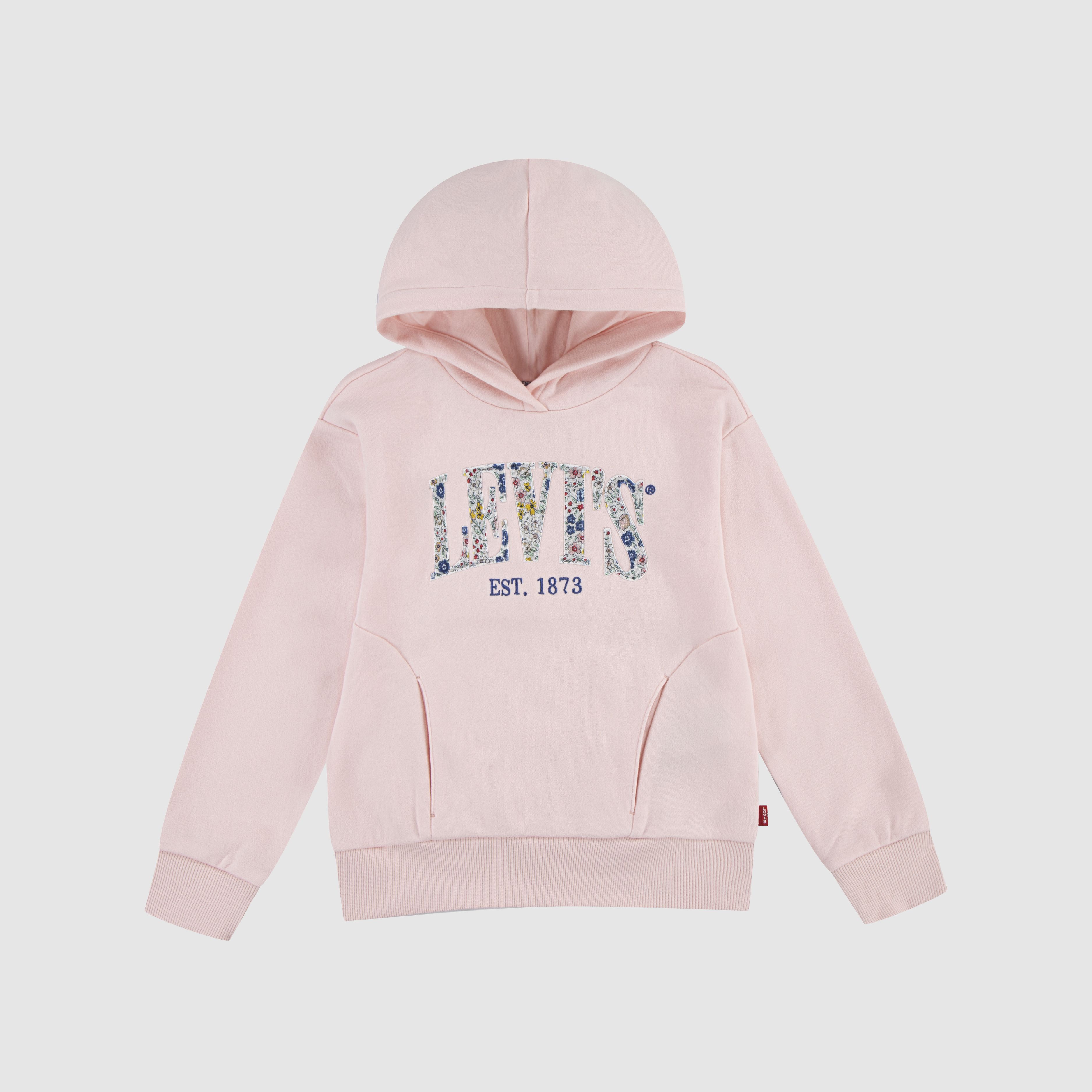 Levis Graphic Pullover Hoodie Little Girls 4-6 8