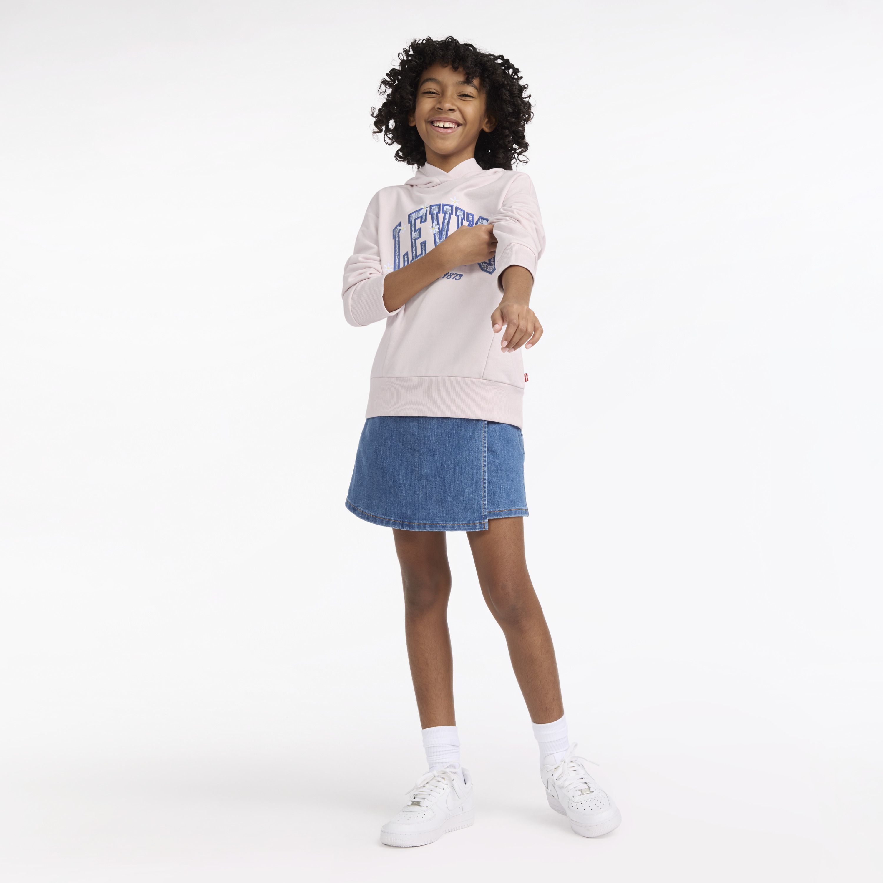 Levis Graphic Pullover Hoodie Big Girls 7-16 3
