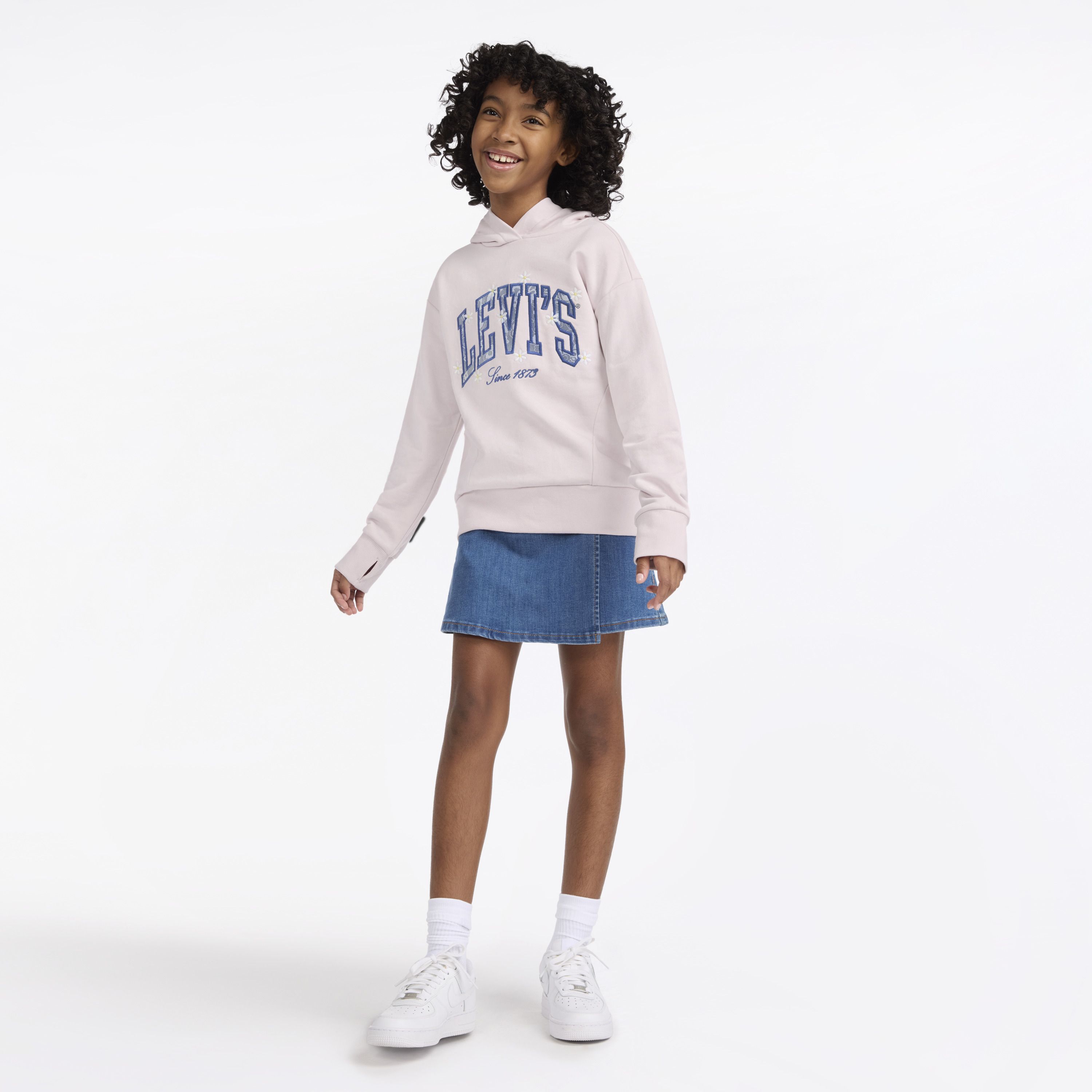 Levis Graphic Pullover Hoodie Big Girls 7-16 4