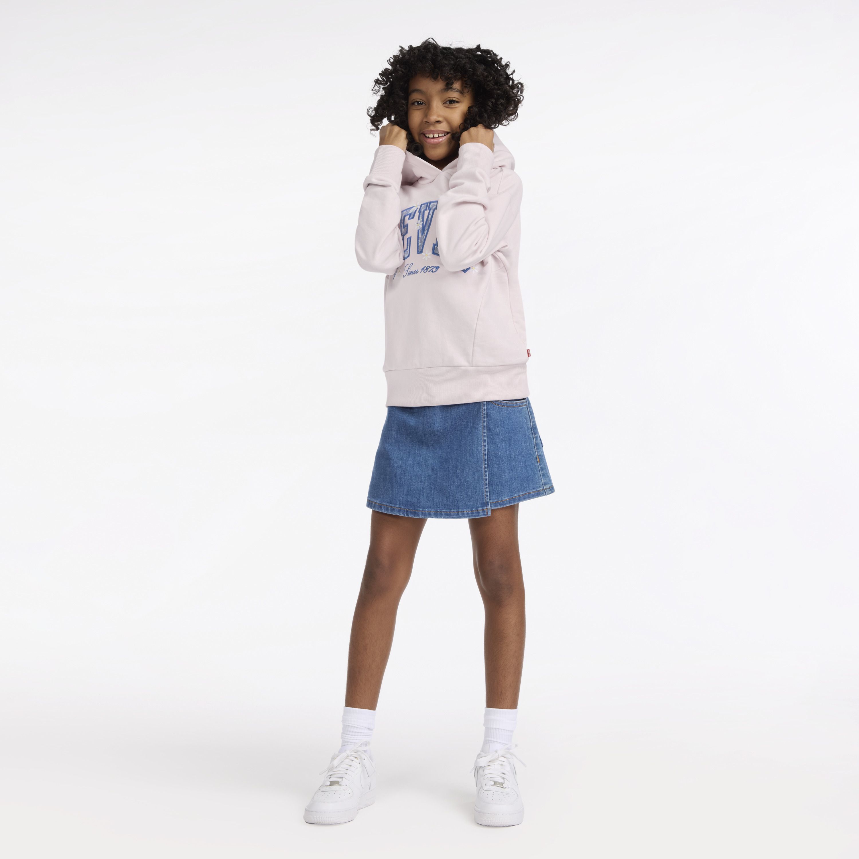 Levis Graphic Pullover Hoodie Big Girls 7-16 5