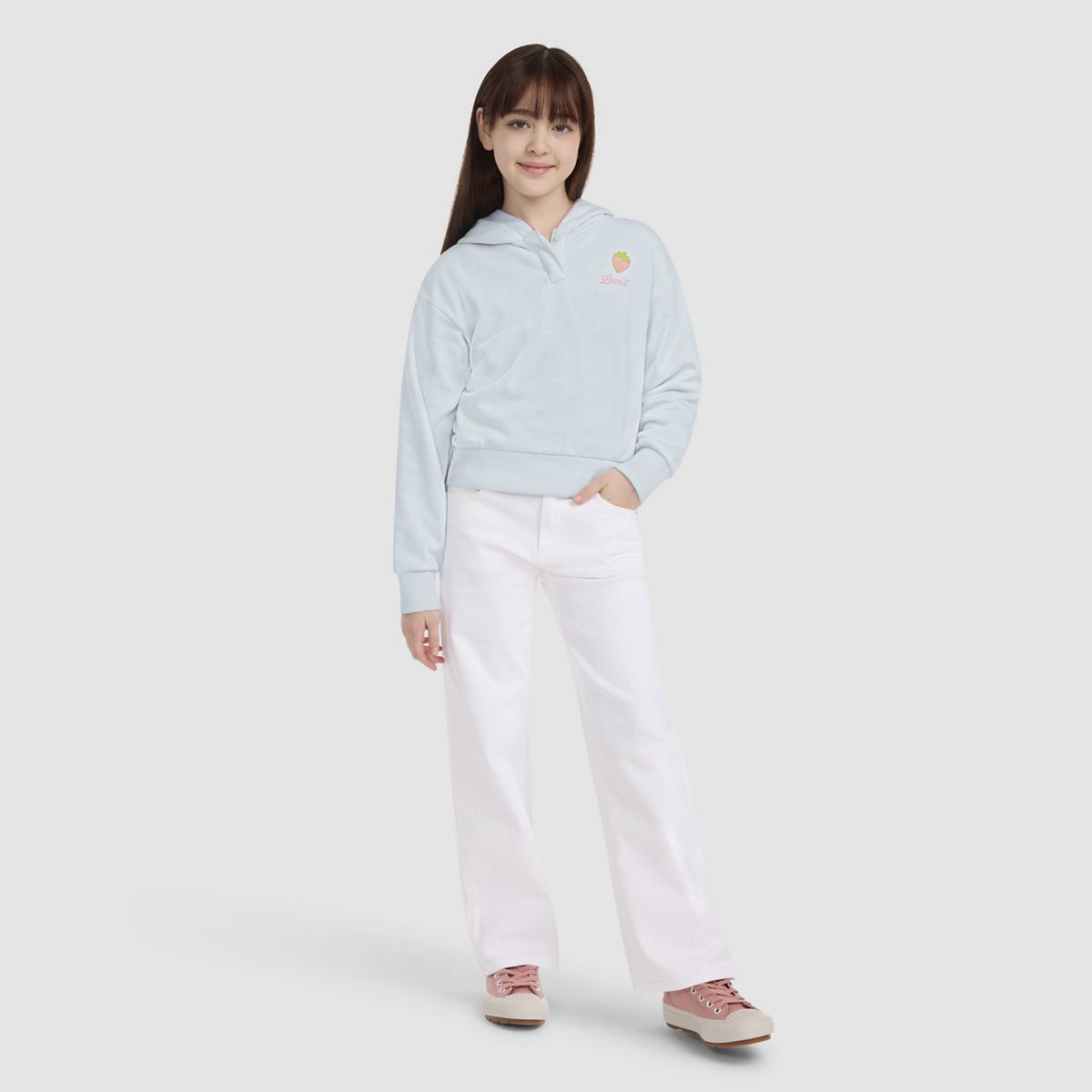 Meet and Greet Graphic Hoodie Big Girls 7-16 — Country Air - Multi-Color