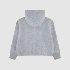 Meet And Greet Bubble Hood Big Girls 7-16 — Light Gray Heather - Charcoal 2