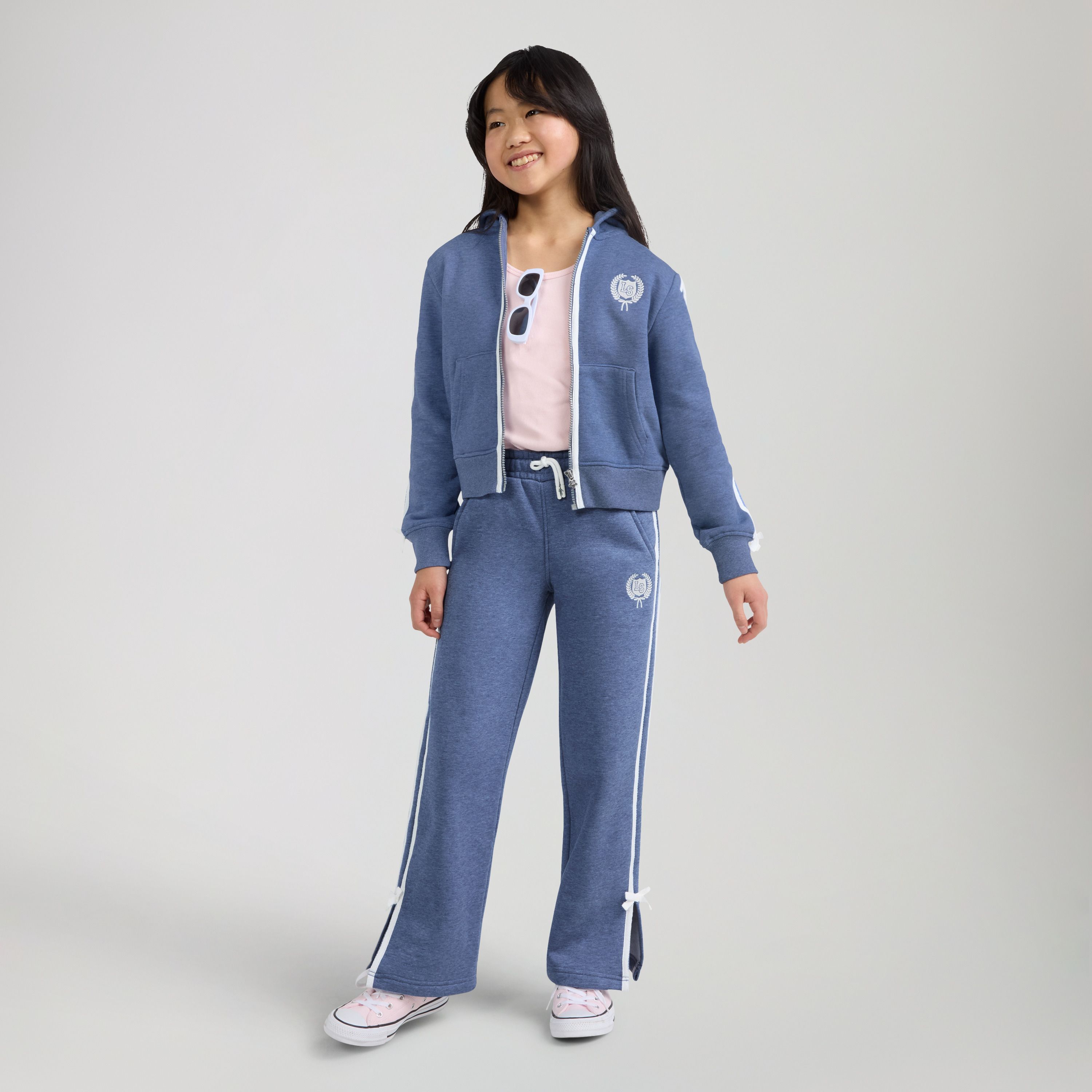 Levi's Meet And Greet Full Zip Hoodie Big Girls 7-16 INTERNATIONAL SHIPPING