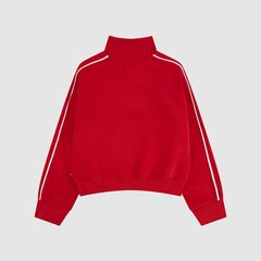 Meet And Greet Half Zip Big Girls 7-16 — Mars Red - Red 5