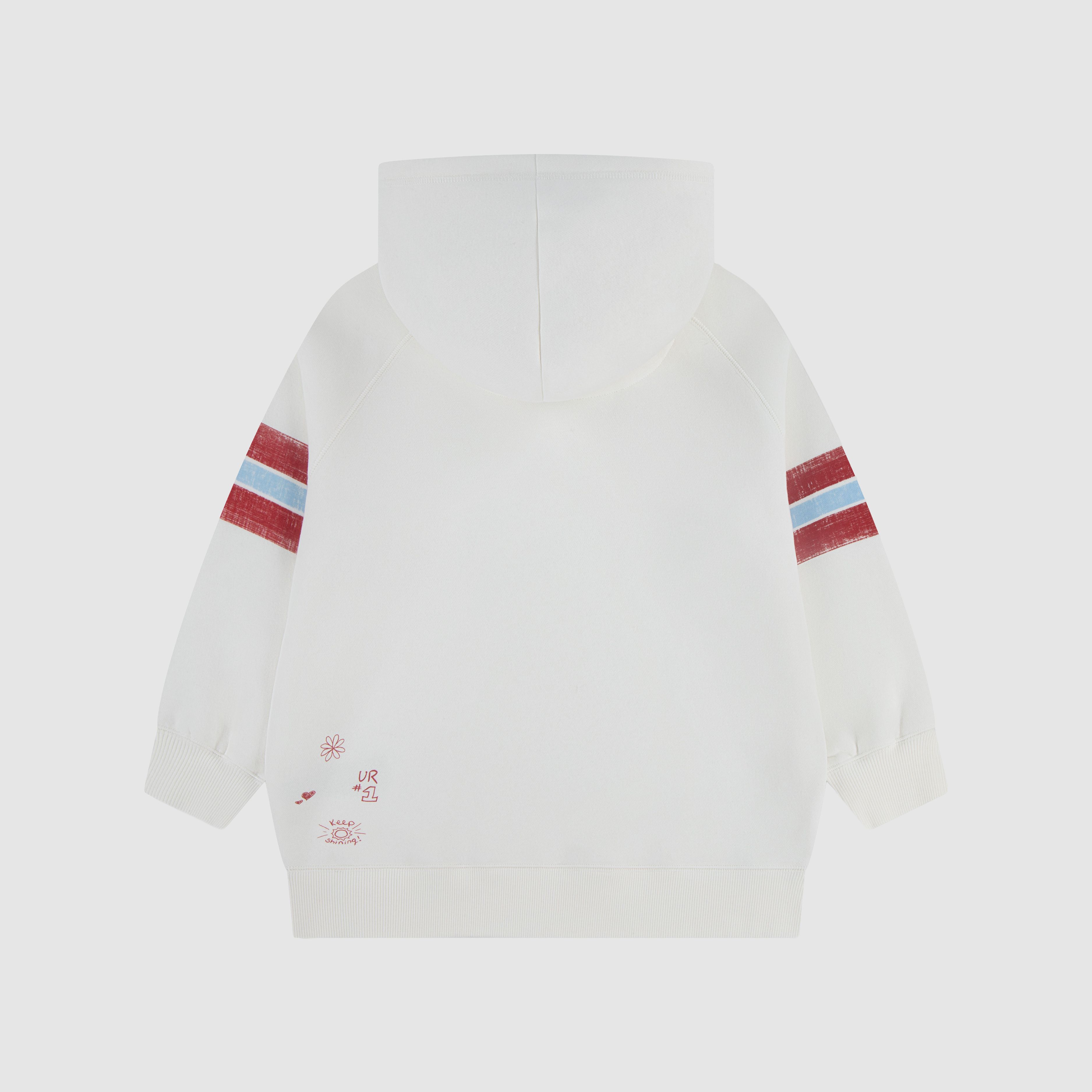 Oversized Varsity Hoodie Little Girls 4-6X 2