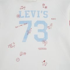 Meet And Greet Bubble Hoodie Little Girls 4-6X — Egret - White 3