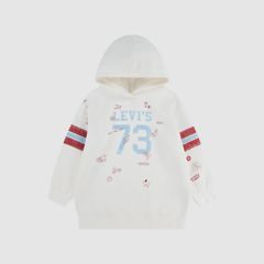 Meet And Greet Bubble Hoodie Little Girls 4-6X — Egret - White 1