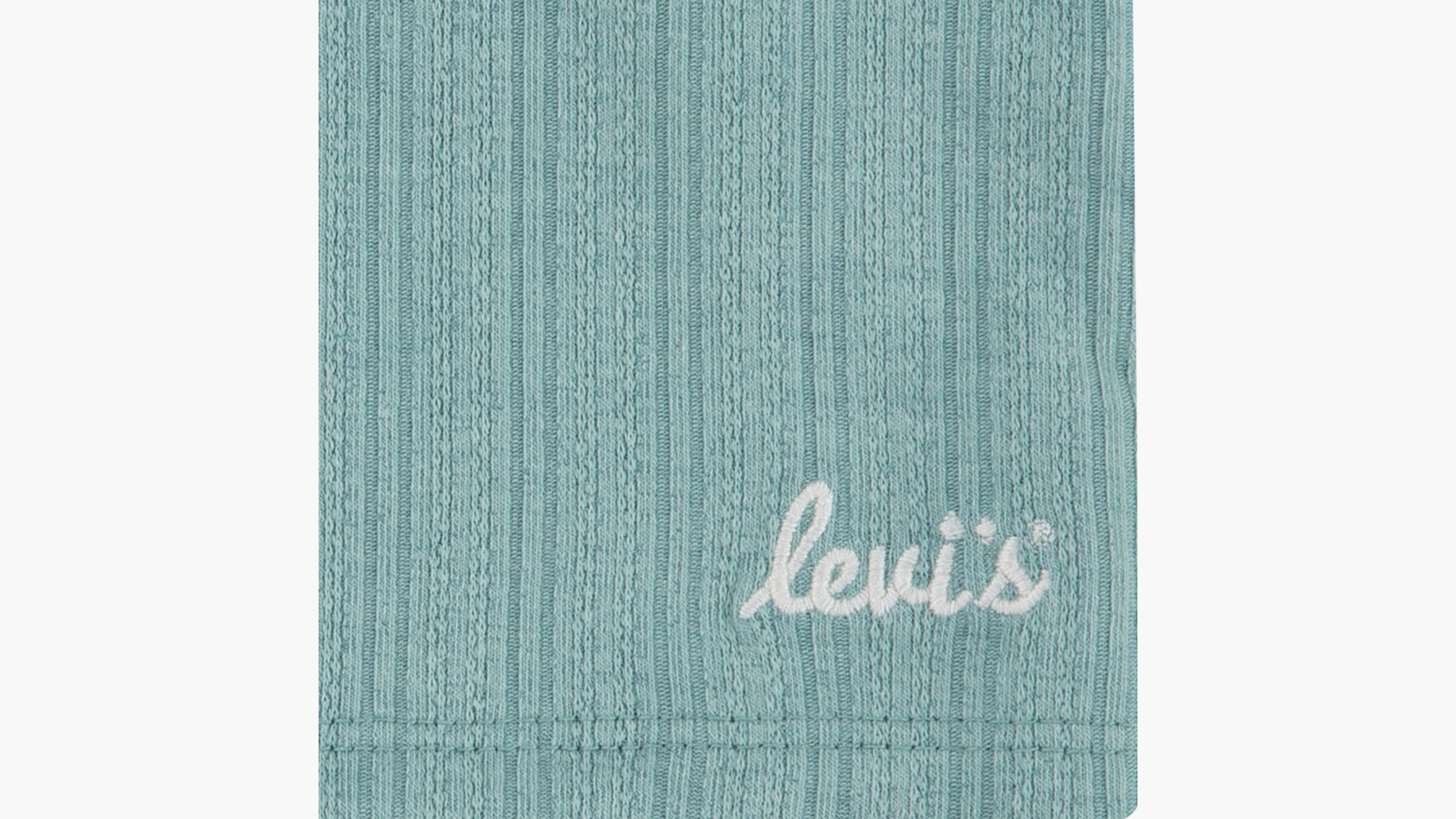 Ribbed Knit Baby Top Big Girls 7-16 7