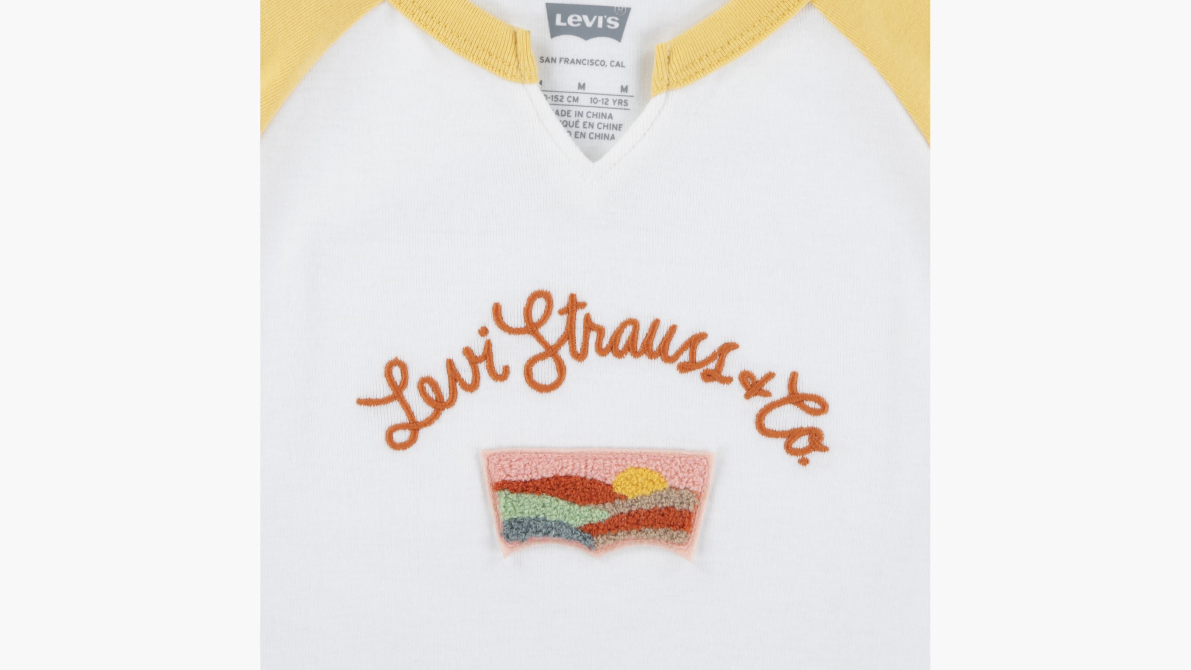 Rainbow Levis Tee Little Girls 4-6X 3