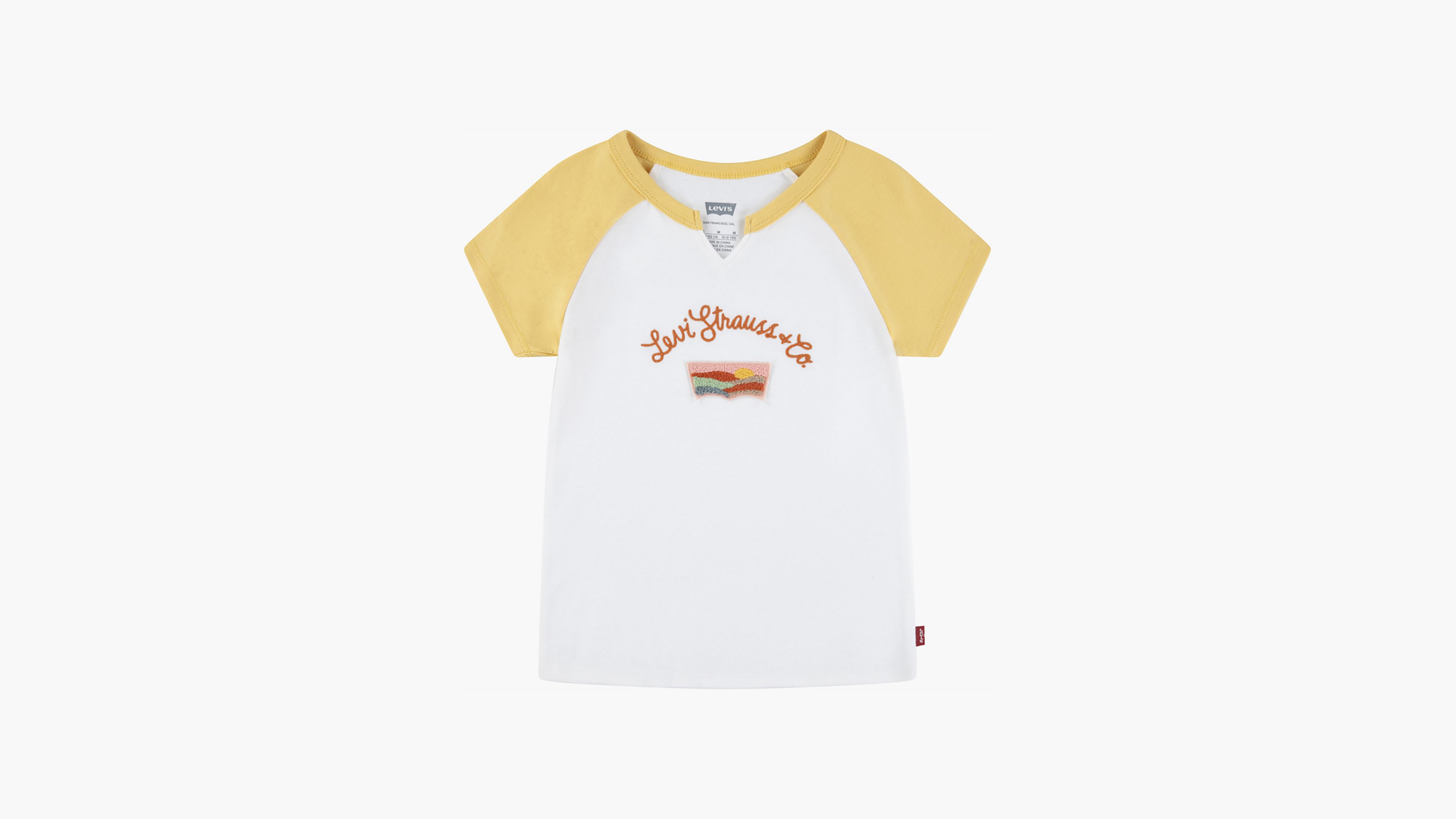 Rainbow Levis Tee Little Girls 4-6X 1
