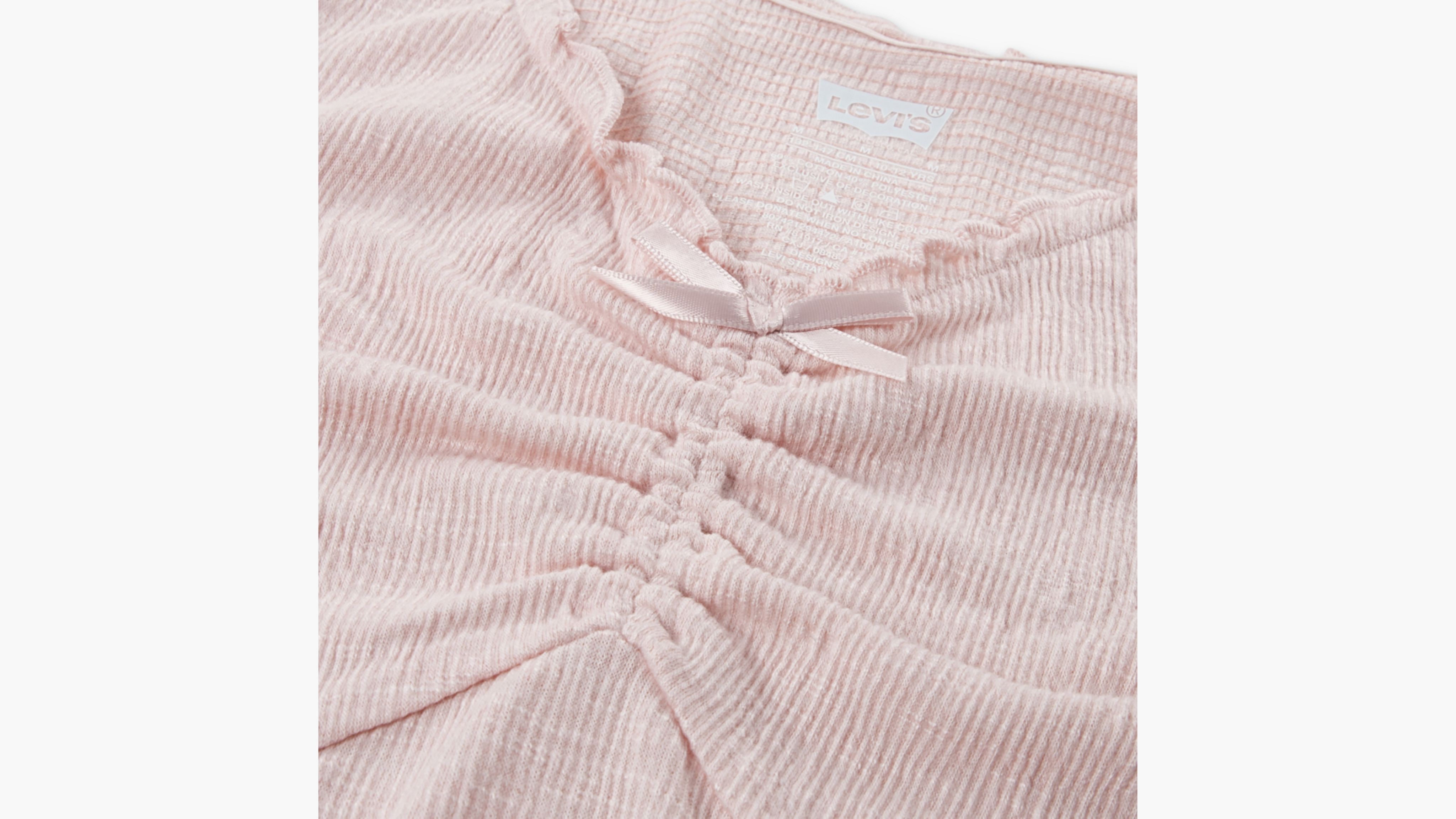 Bow Purl Edge Tank Top Big Girls S-XL 3