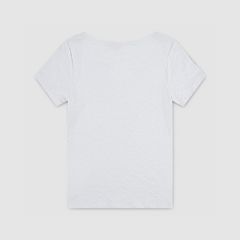 Jacquard Knit Top Big Girls 7-16 — Bright White - White 2
