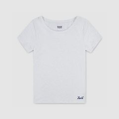 Jacquard Knit Top Big Girls 7-16 — Bright White - White 1