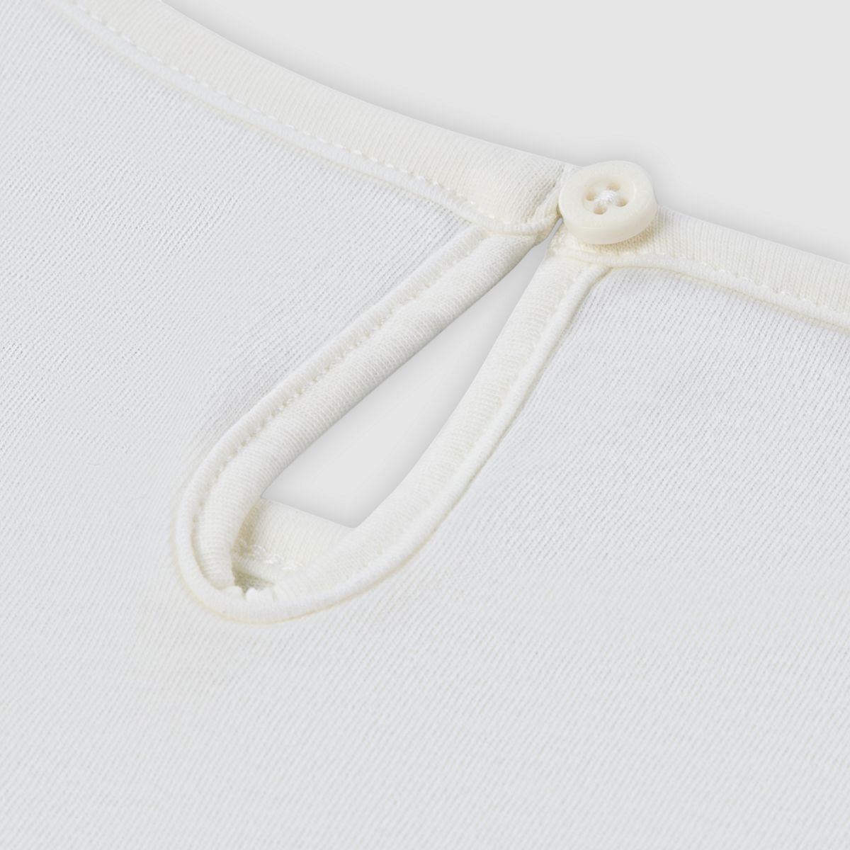 Longsleeve Top & Knit Pants Little Girls 4-6X — Egret - White