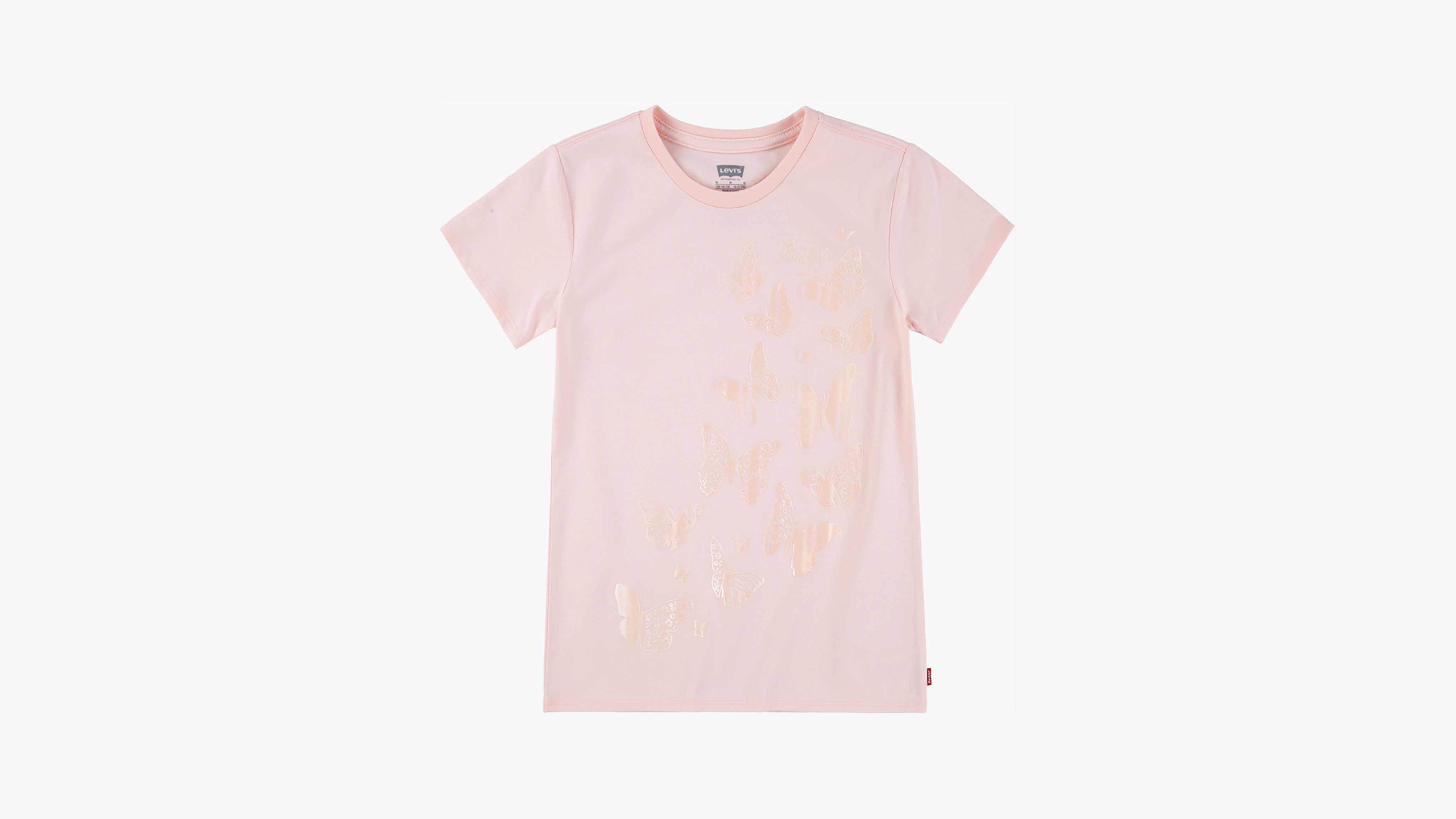Pearl Butterfly Graphic Tee Big Girls S-XL 1