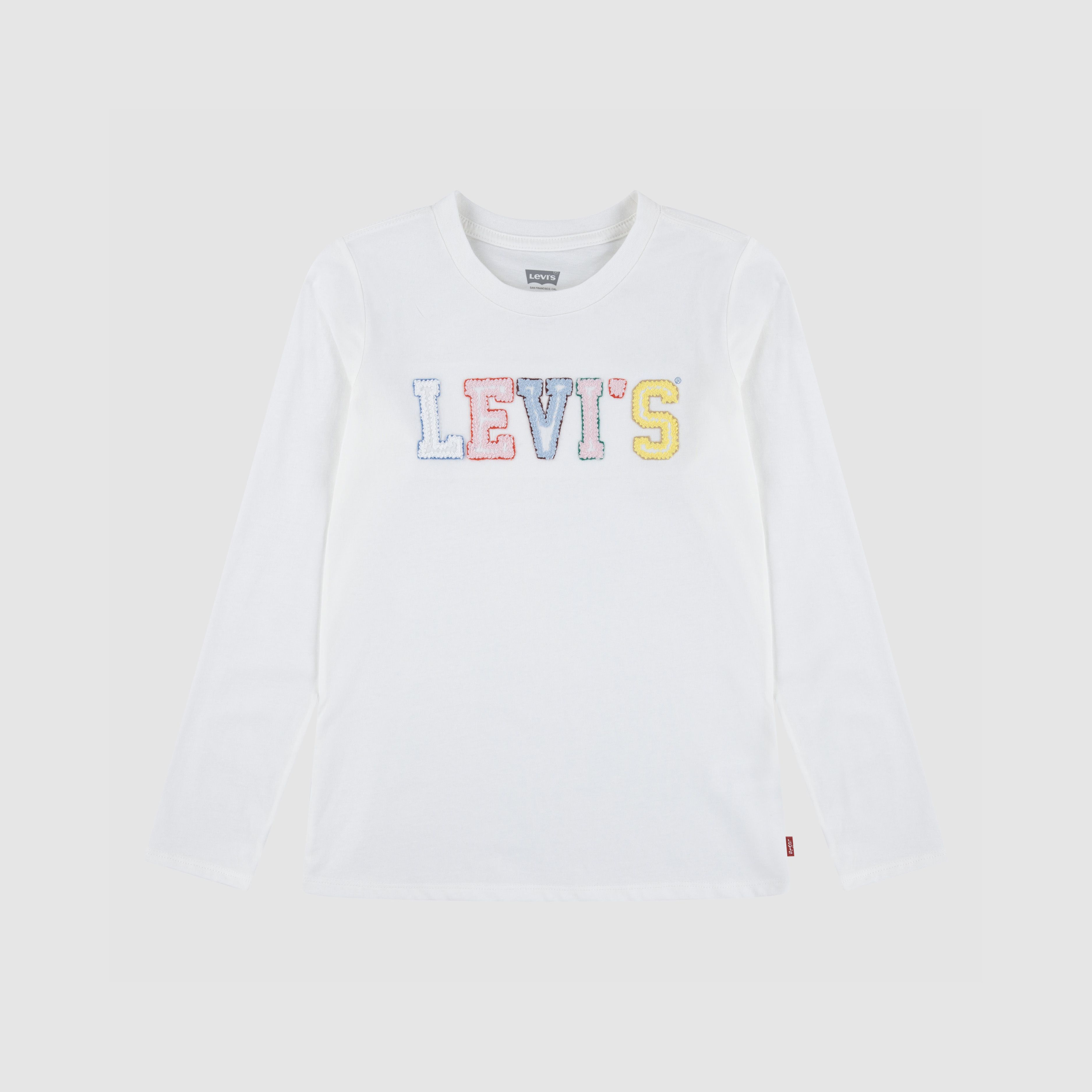 Ls Crochet Tee Big Girls S-XL 1