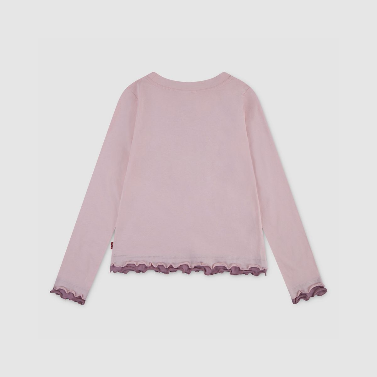Twofer Tee Big Girls 7-16 — Crystal Rose - Pink