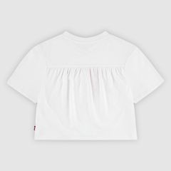 Short Sleeve Strawberry Graphic Tee Big Girls 7-16 — Bright White 6