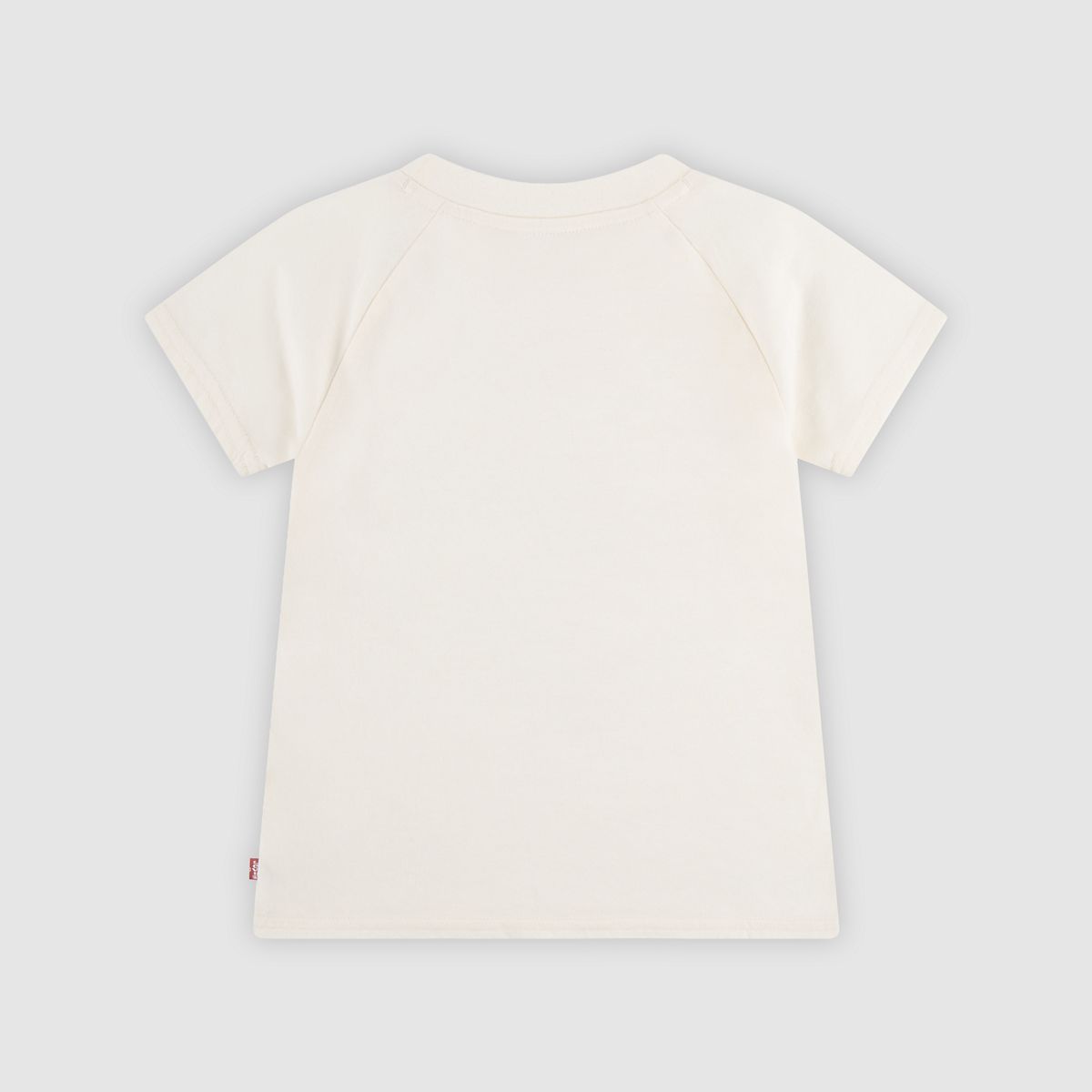 Short Sleeve Mermaid Graphic Tee Little Girls 4-6 — Antique White