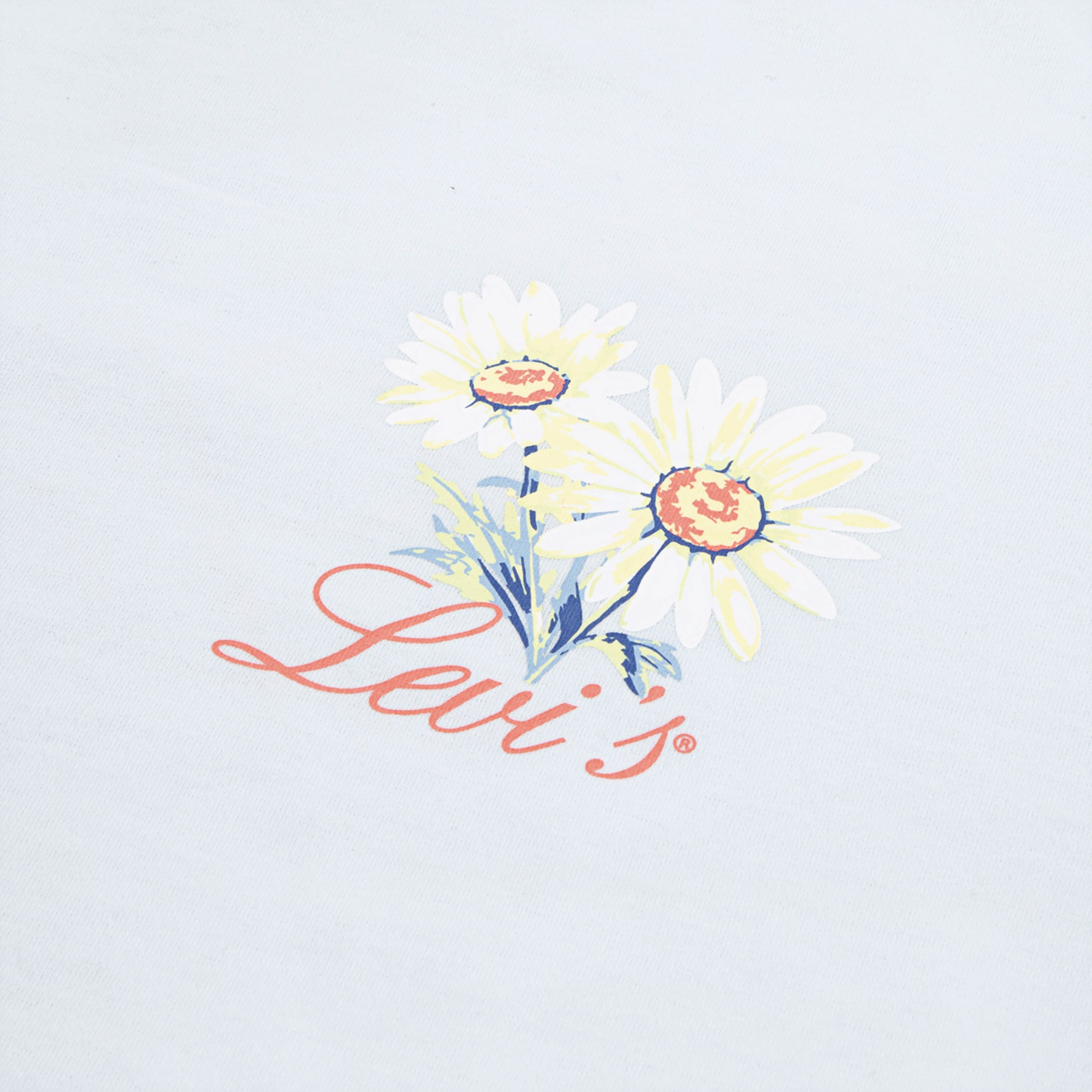 Big Girls Short Sleeve Oversized Floral 7
