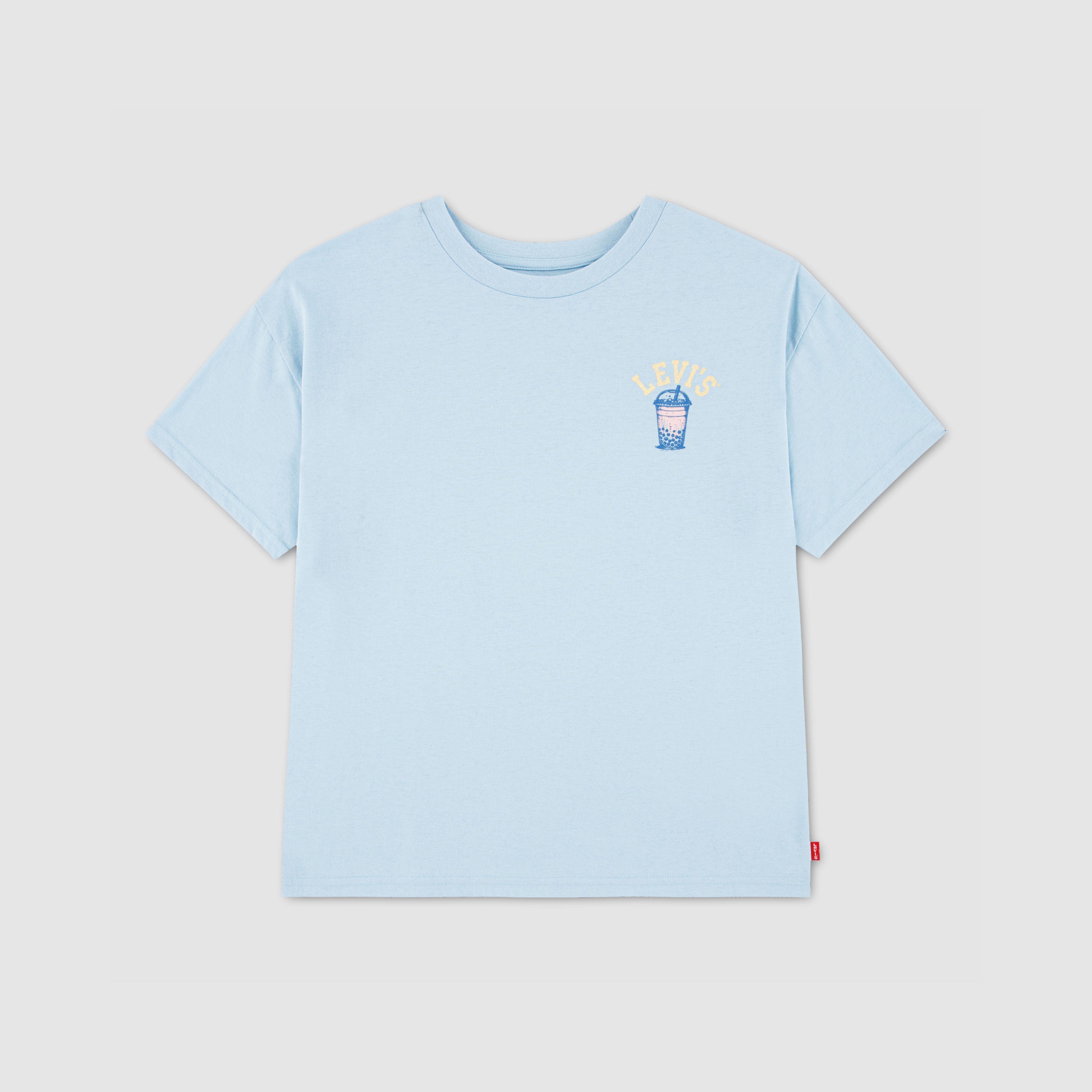 Boba Oversized Tee Little Girls 4-6X 1