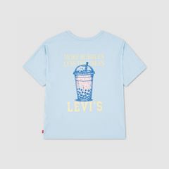 Boba Oversized Tee Toddler Girls 2T-4T — Angel Falls - Blue 1