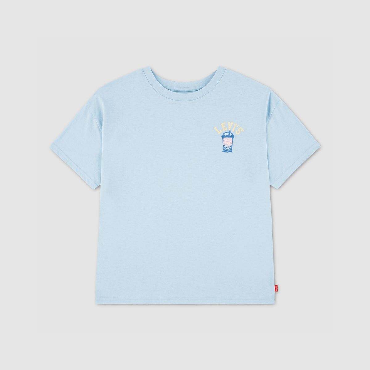 Boba Oversized Tee Toddler Girls 2T-4T — Angel Falls - Blue