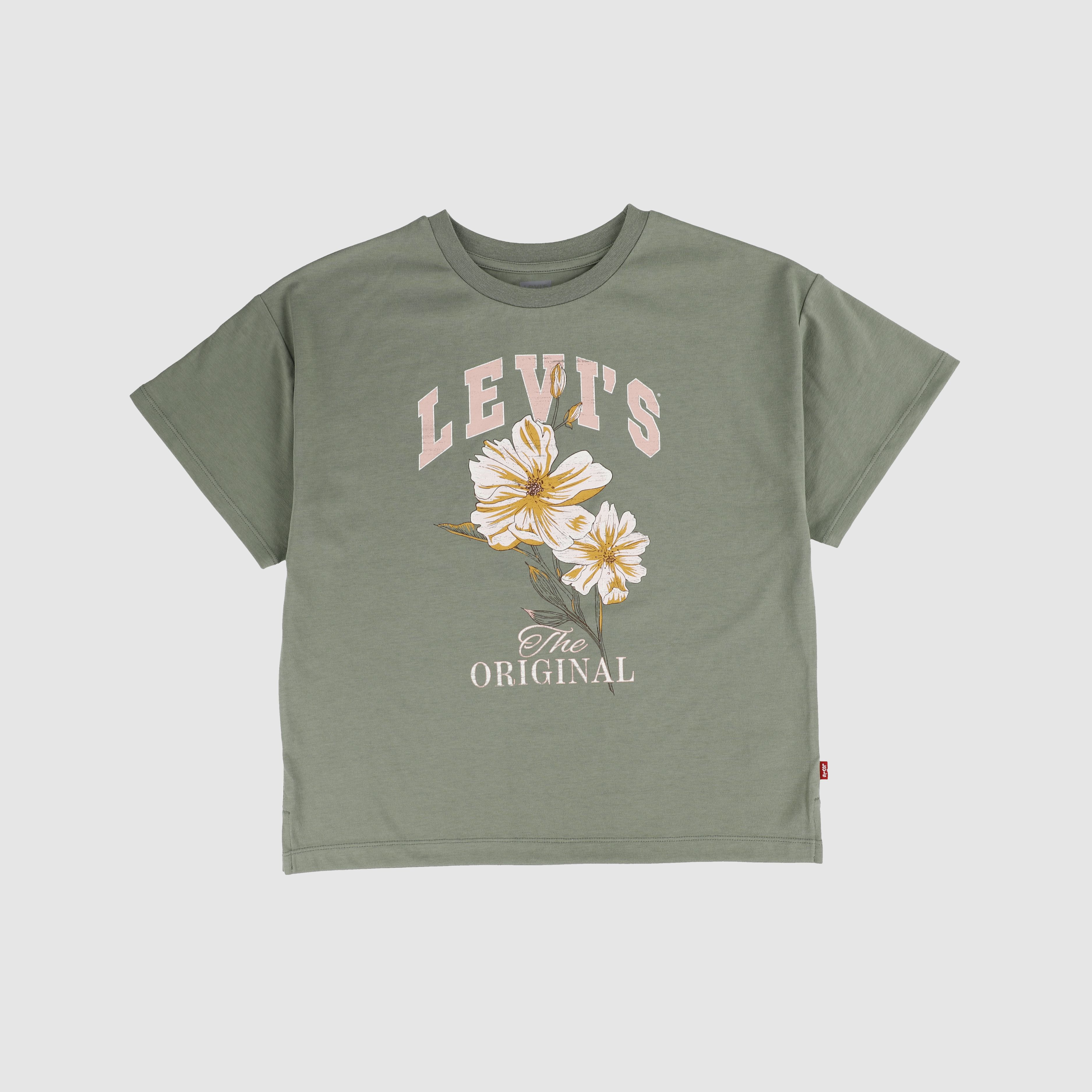 Flower Market Oversized Tee Big Girls 7-16 1