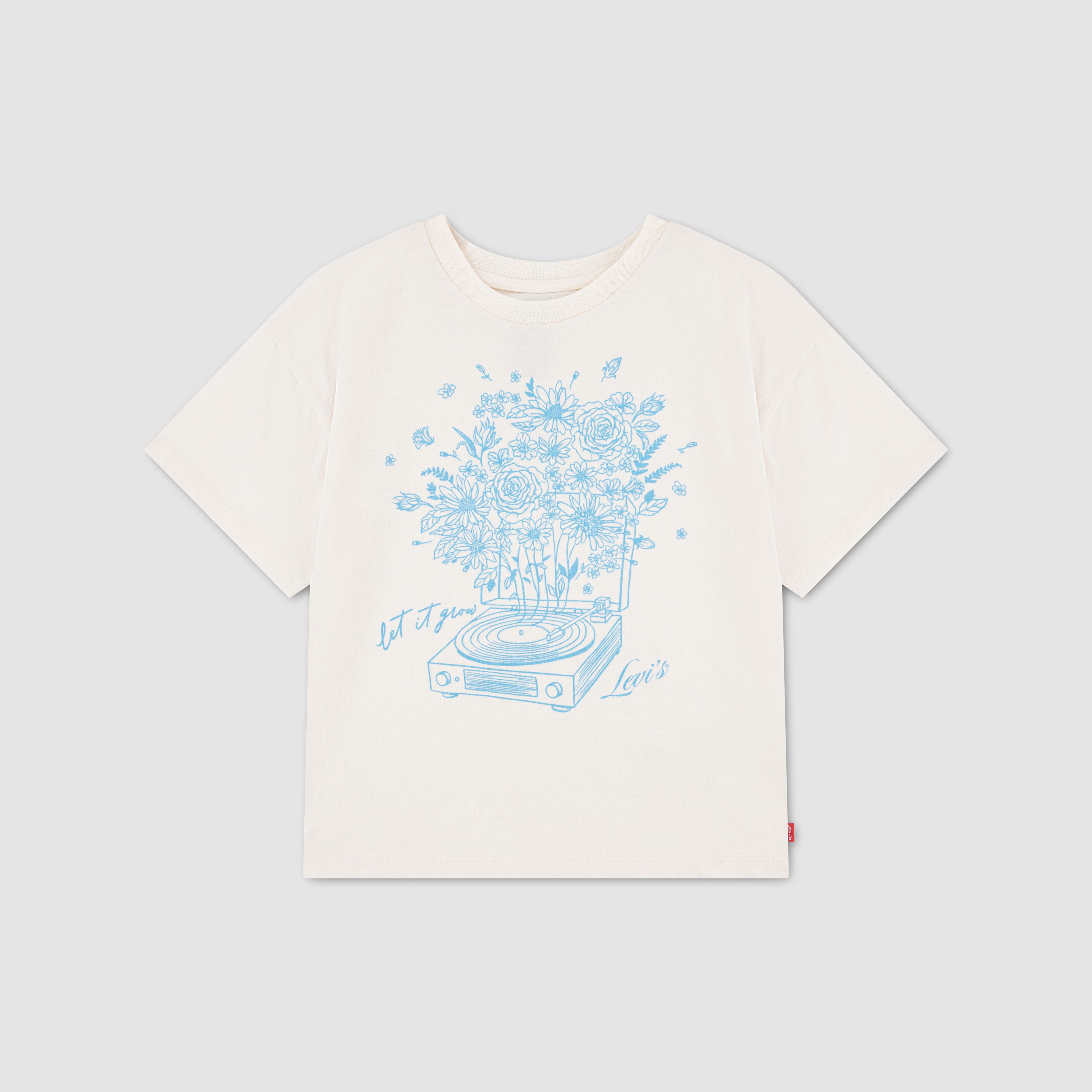 Oversized Tee Little Girls 4-6X 1
